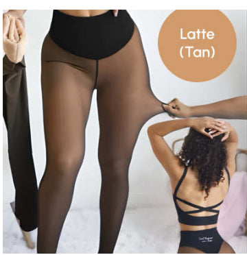 NEW COMPRESSION BAND & ONE SEAM OPTION! THE ORIGINAL MAGIC FLEECE LINED LEGGINGS
