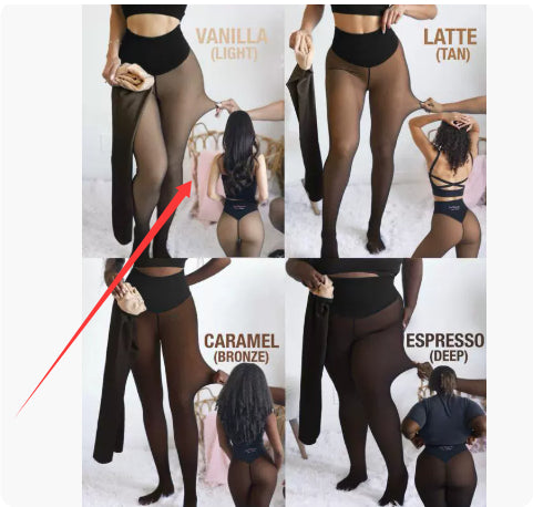 NEW COMPRESSION BAND & ONE SEAM OPTION! THE ORIGINAL MAGIC FLEECE LINED LEGGINGS