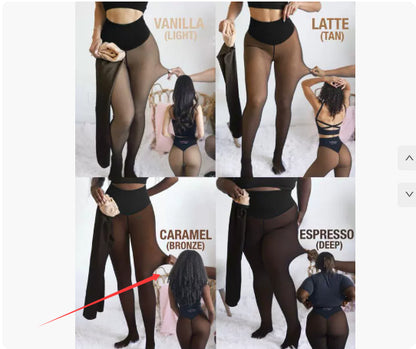 NEW COMPRESSION BAND & ONE SEAM OPTION! THE ORIGINAL MAGIC FLEECE LINED LEGGINGS