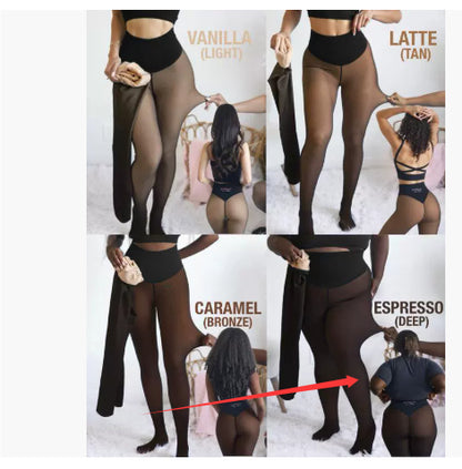 NEW COMPRESSION BAND & ONE SEAM OPTION! THE ORIGINAL MAGIC FLEECE LINED LEGGINGS